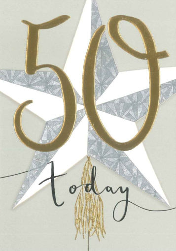 Picture of 50TH BIRTHDAY CARD
